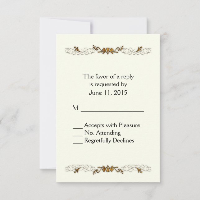 Ivory Vine RSVP (Anverso)
