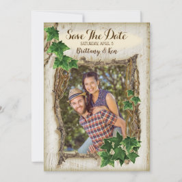 Ivy y Willow Wedding Salven las tarjetas de fecha