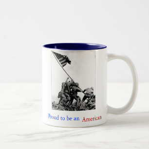 Iwo Jima orgulloso ser una taza de café americana