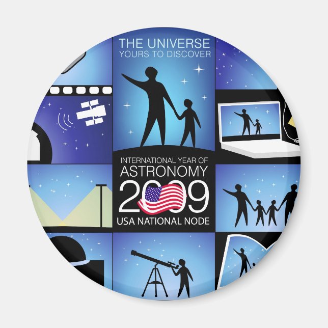 IYA2009 - Nodo estadounidense: imán (Frente)