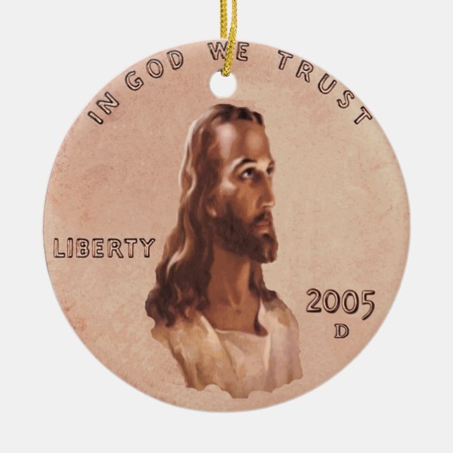 J.C. Ornamento del penique (Frente)