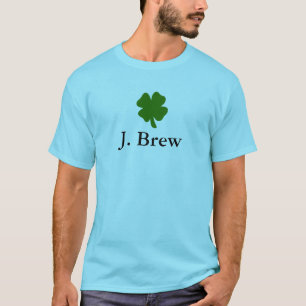 J. Camiseta del trébol del Brew