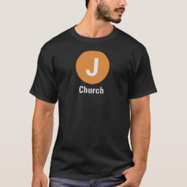 J Church Camiseta oscura