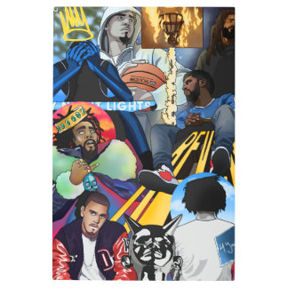 J.Cole Álbum Cover Mashup Poster música rap