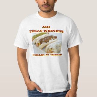J&G Tejas Weiners - la mejor camiseta de los