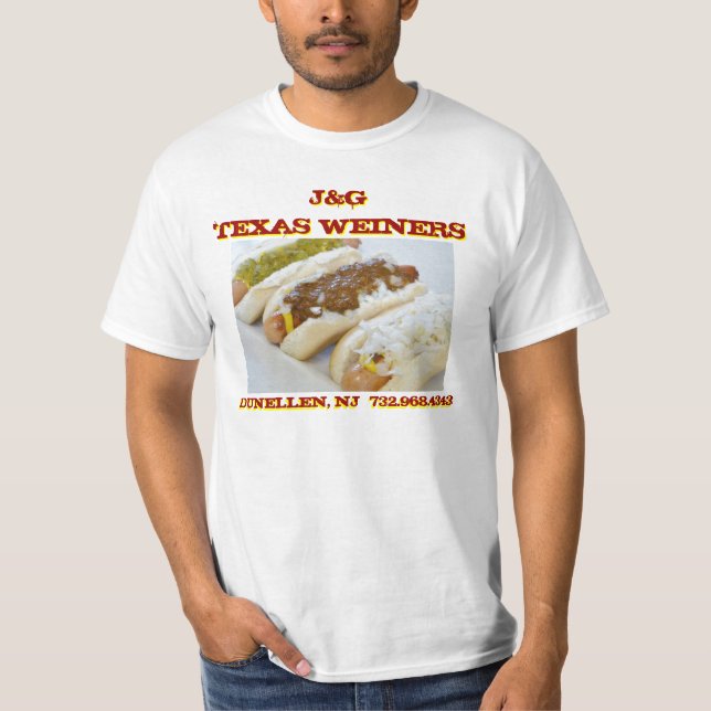 J&G Tejas Weiners - la mejor camiseta de los (Anverso)