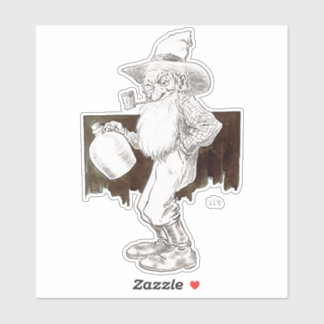 J P Bernard Moonshiner Personalizado Pegatinas de