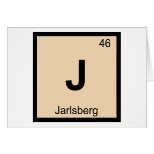 J - Tabla Periódica de Química del Queso Jarlsberg