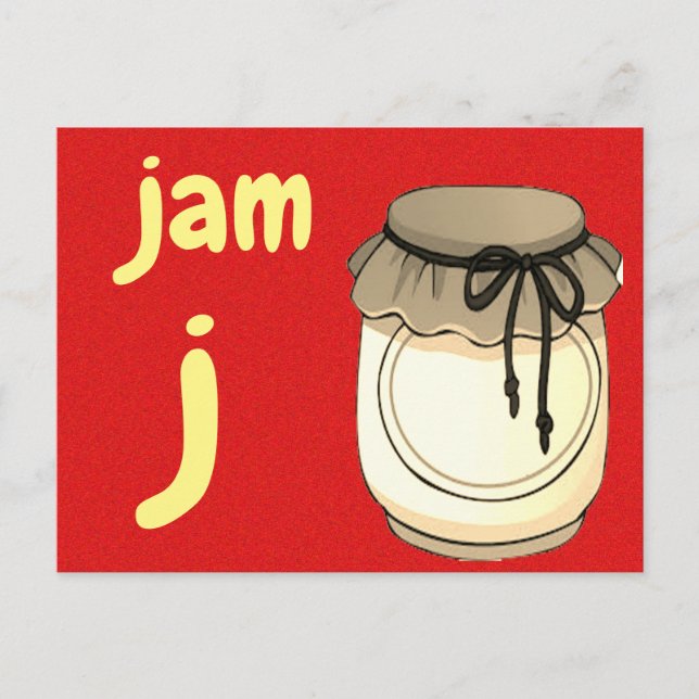 j - tarjeta flash jam (Anverso)