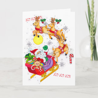 ¡Ja! ¡Ja! ¡Ja! Tarjeta de Navidad