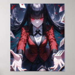 Jabami Yumeko - Kakegurui | Póster
