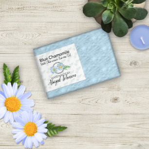 Jabón Chamomile   Artesano hecho a mano   Etiqueta