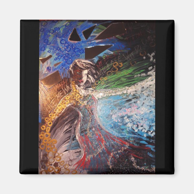 Jabón de pasteles Piel Hemorragia Imán de Concienc (Frente)