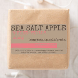 Jabones de etiquetas de producto o vintage rústico