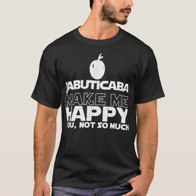 Jabuticaba me hace la camiseta feliz (Anverso)