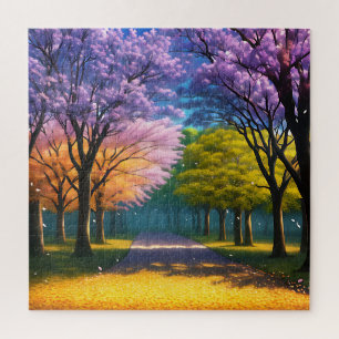 Jacaranda Trees Encantadores, Rompecabezas