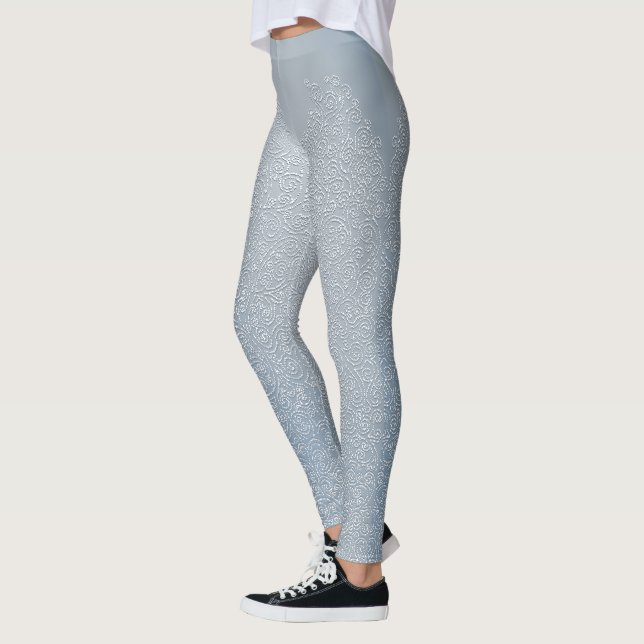 Jack Frost Leggings Navidades encaje pantalones de (Izquierda)