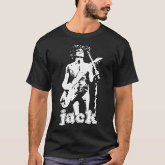 Jack - La camiseta esencial del esténcil blanco