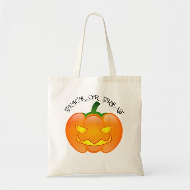Jack O Lantern - Bolsa de Halloween para niños (Frente)