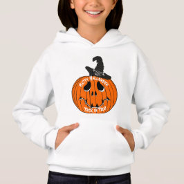 Jack O' Lantern Kids Hoodie Witch Gorra Halloween