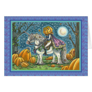 JACK O LANTERN PRINCE EN SU MAGIC UNICORN, CARTA