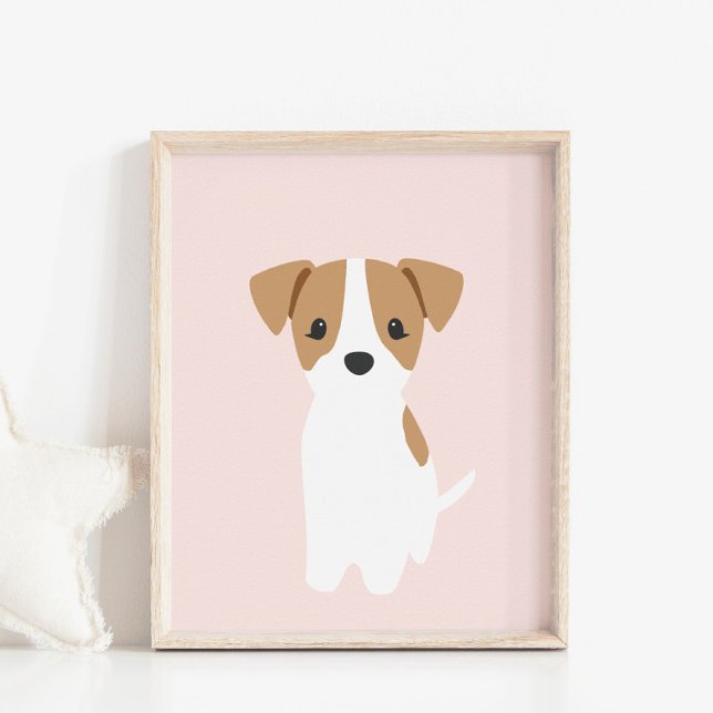 Jack Russel Puppy Poster de decoración de guarderí (Subido por el creador)