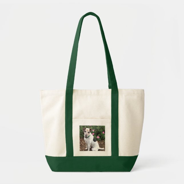 Jack Russell adorna la bolsa de asas útil (Frente)
