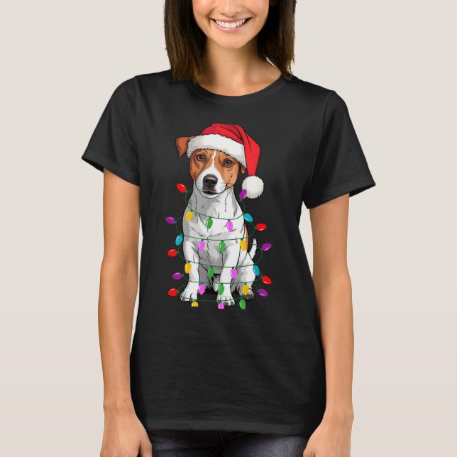 Jack Russell Terrier Dog Christmas Sweater Xmas Pe (Anverso)