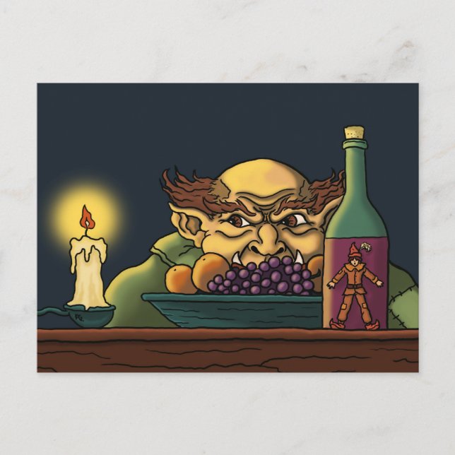 Jack y la postal gigante del cuento de hadas (Anverso)