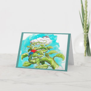 Jack y la tarjeta de cumpleaños de beanstalk