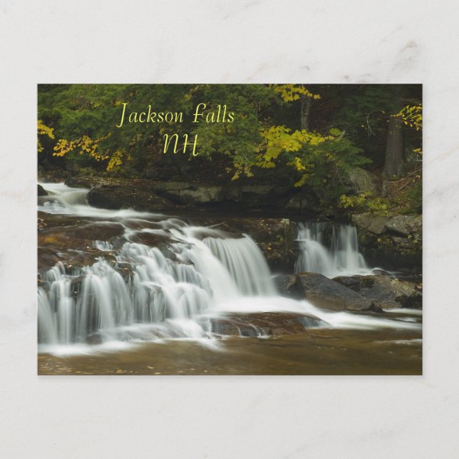 Jackson Falls, postal NH (Anverso)