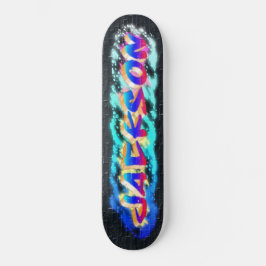 JACKSON Personalizado Graffiti Skateboard