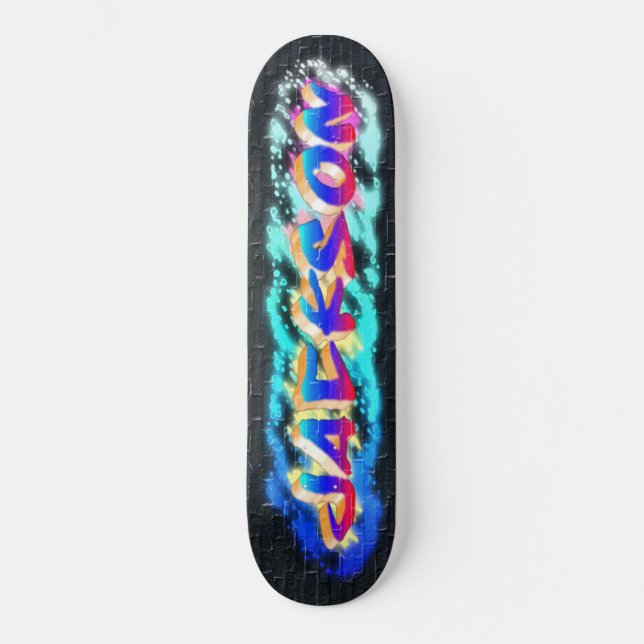 JACKSON Personalizado Graffiti Skateboard (Anverso)
