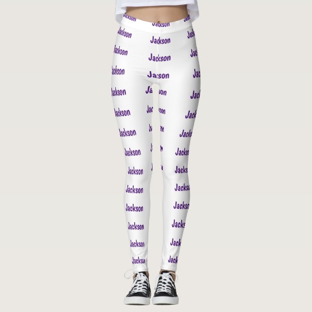 Jackson Polar Bears Leggings (Anverso)