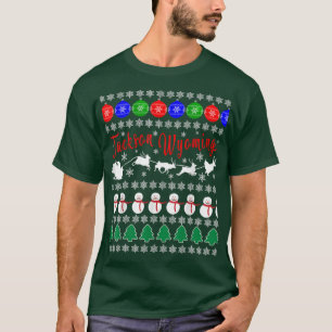 Jackson Wyoming Navidades feos Sweater Xmas Holida