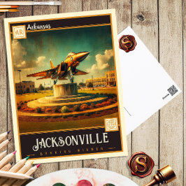 Jacksonville, Arkansas | Tarjeta Postal Antigua