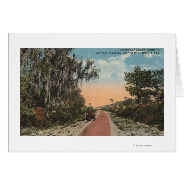 Jacksonville, Florida - Vista de John Anderson (Anverso (Horizontal))