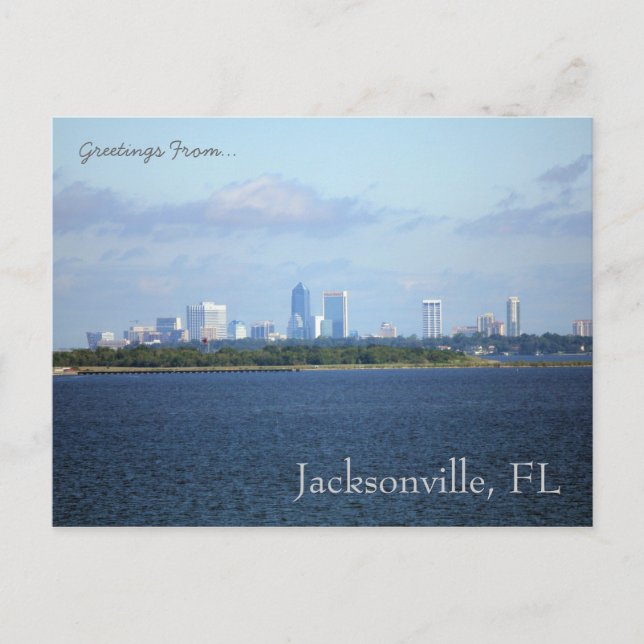 Jacksonville, postal de Florida (Anverso)