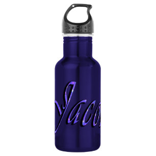 Jacob, Nombre, Logo, Botella de agua reutilizable