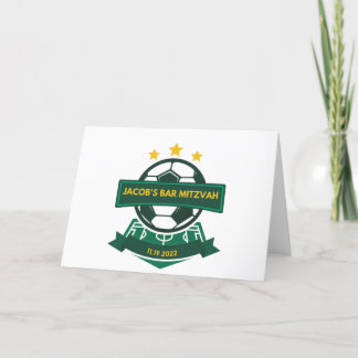 Jacob's Bar Mitzvah- Gracias tarjetas