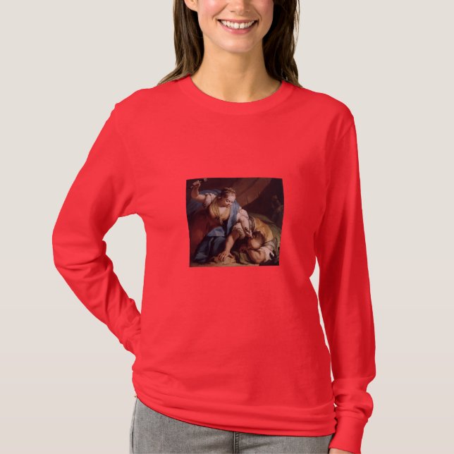 Jacopo Amigoni, Jael y Sisera, camisa del Bello (Anverso)