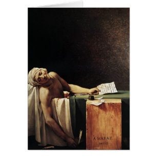 Jacques-Louis David la muerte de Marat