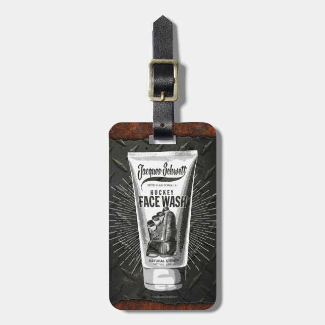 Jacques Schwett Hockey Face Wash Etiqueta del equi (Frente Vertical)