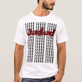 JADED en una camiseta de algodón blanca para mujer