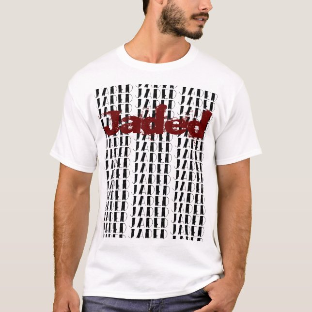 JADED en una camiseta de algodón blanca para mujer (Anverso)
