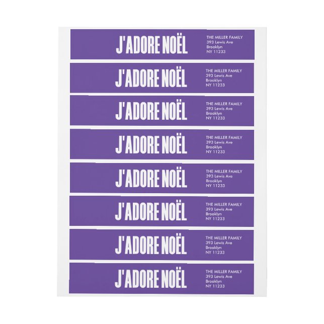 j'adore noël | NAVIDADES (hoja)