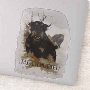 Jagdterrier pegatina