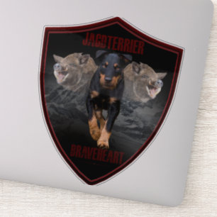 Jagdterrier pegatina