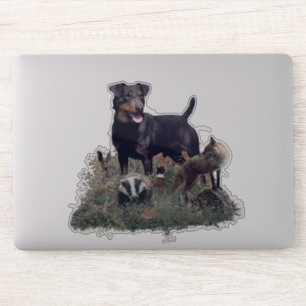 Jagdterrier, Pegatina alemán del Terrier Cazador