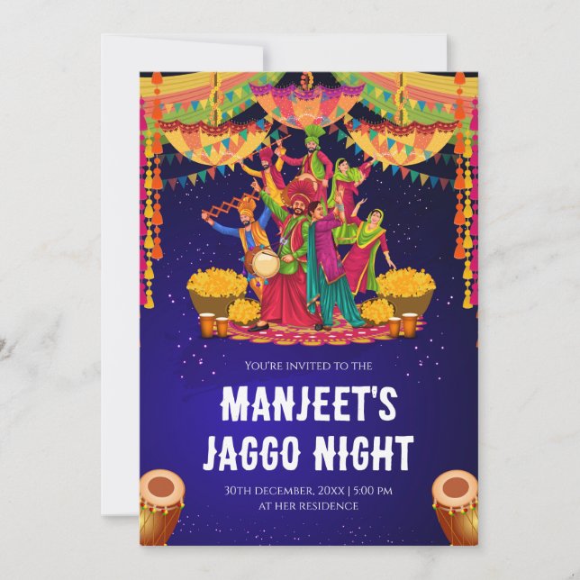 Jaggo invita a la invitación de Jago, invita Jago (Anverso)